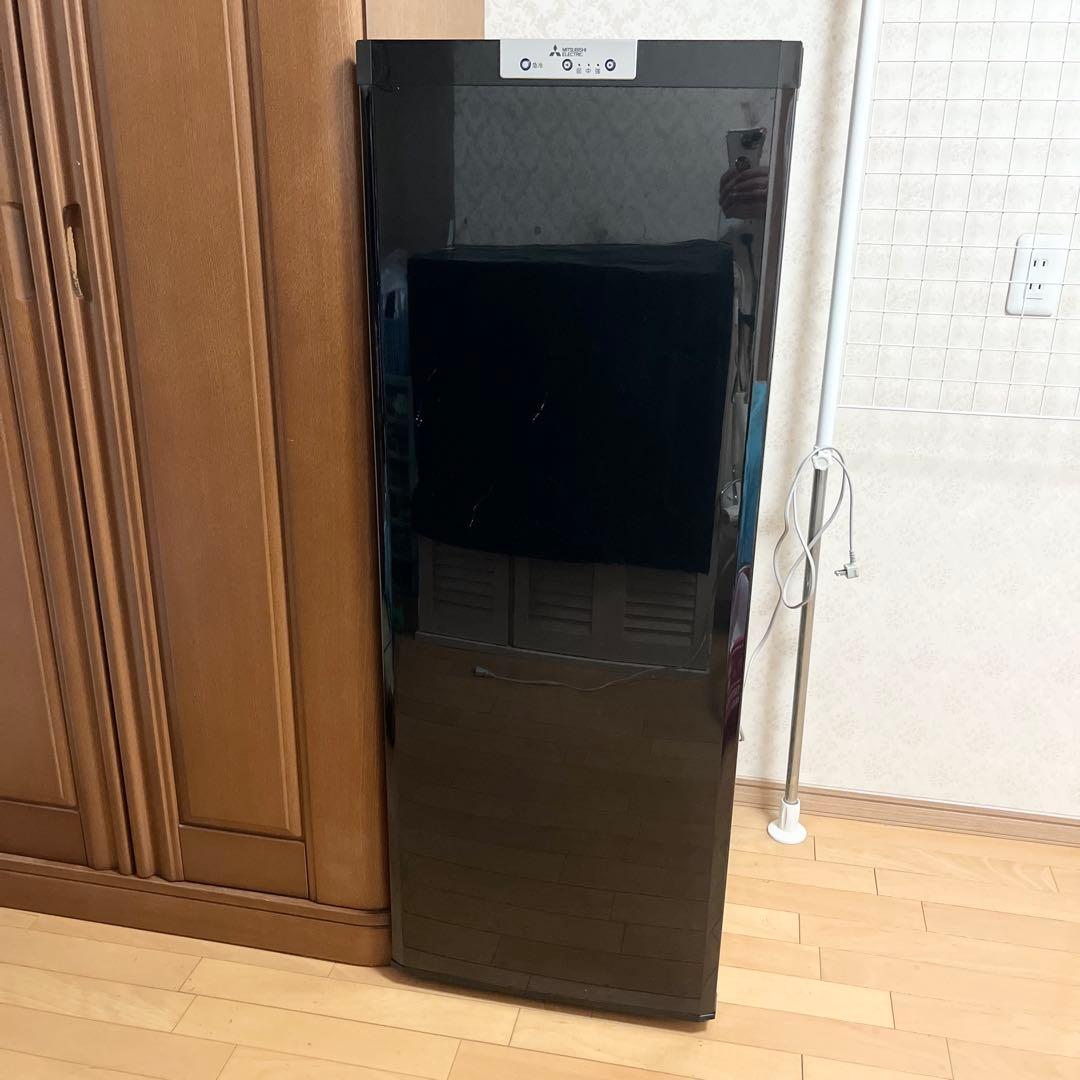 MITSUBISHI 1ドア冷凍庫 144L MF-U14Fサファイアブラック