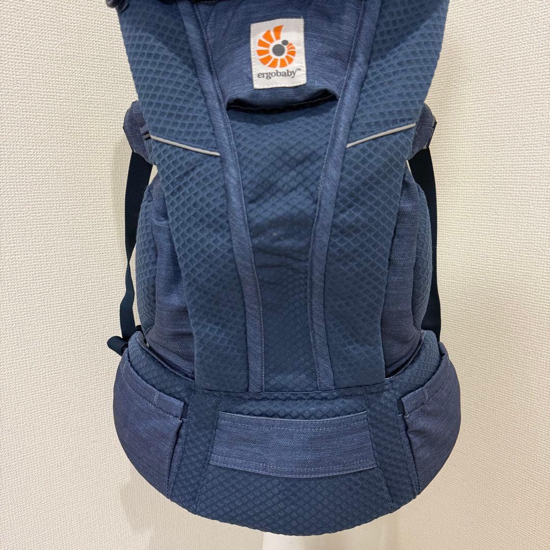 【極美品】エルゴベビーオムニブリーズ　へザードデニムブルー日本限定品
