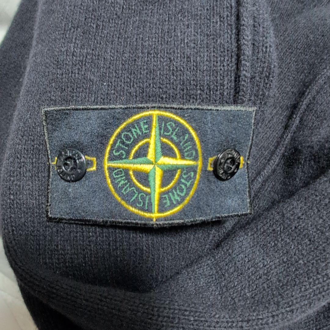 トップス Stone  12AW Harf Zip Knit