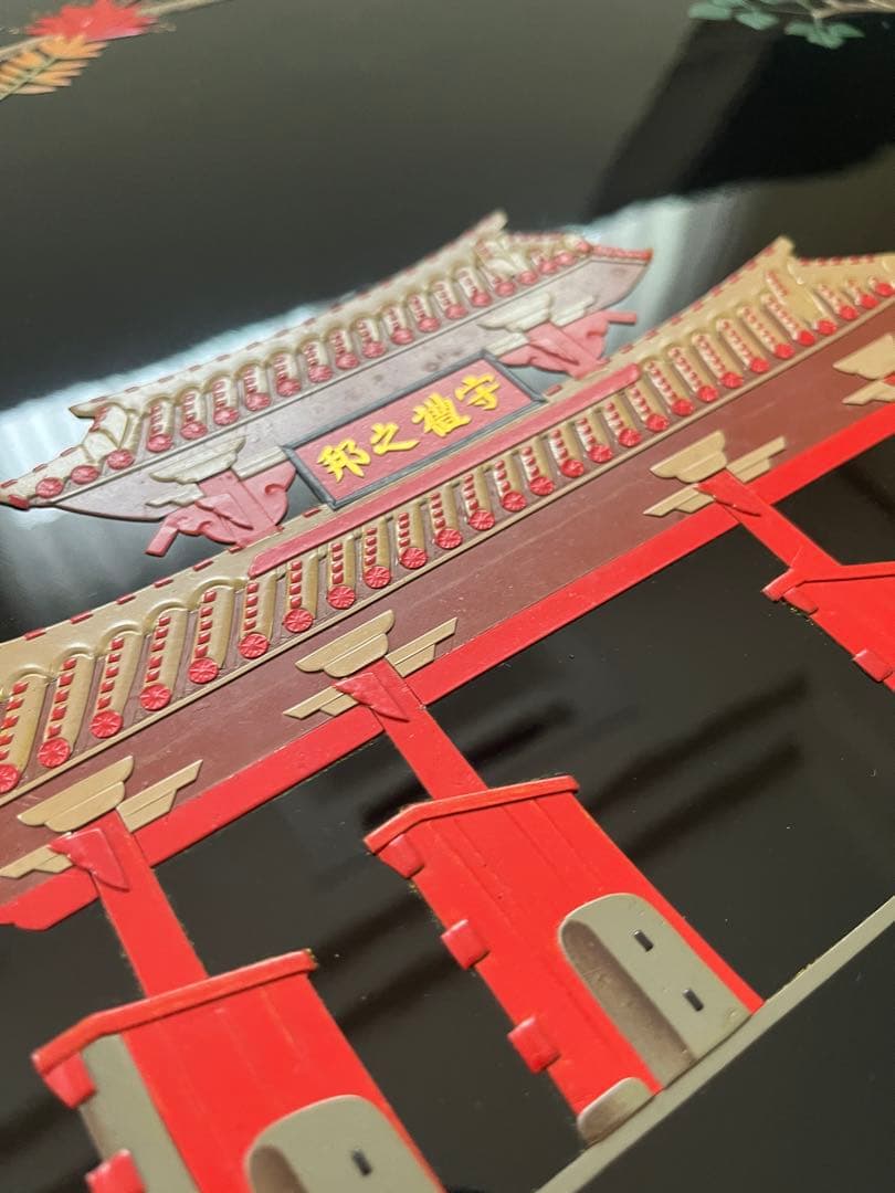 未使用　【琉球漆器】漆盆　　直径48cm