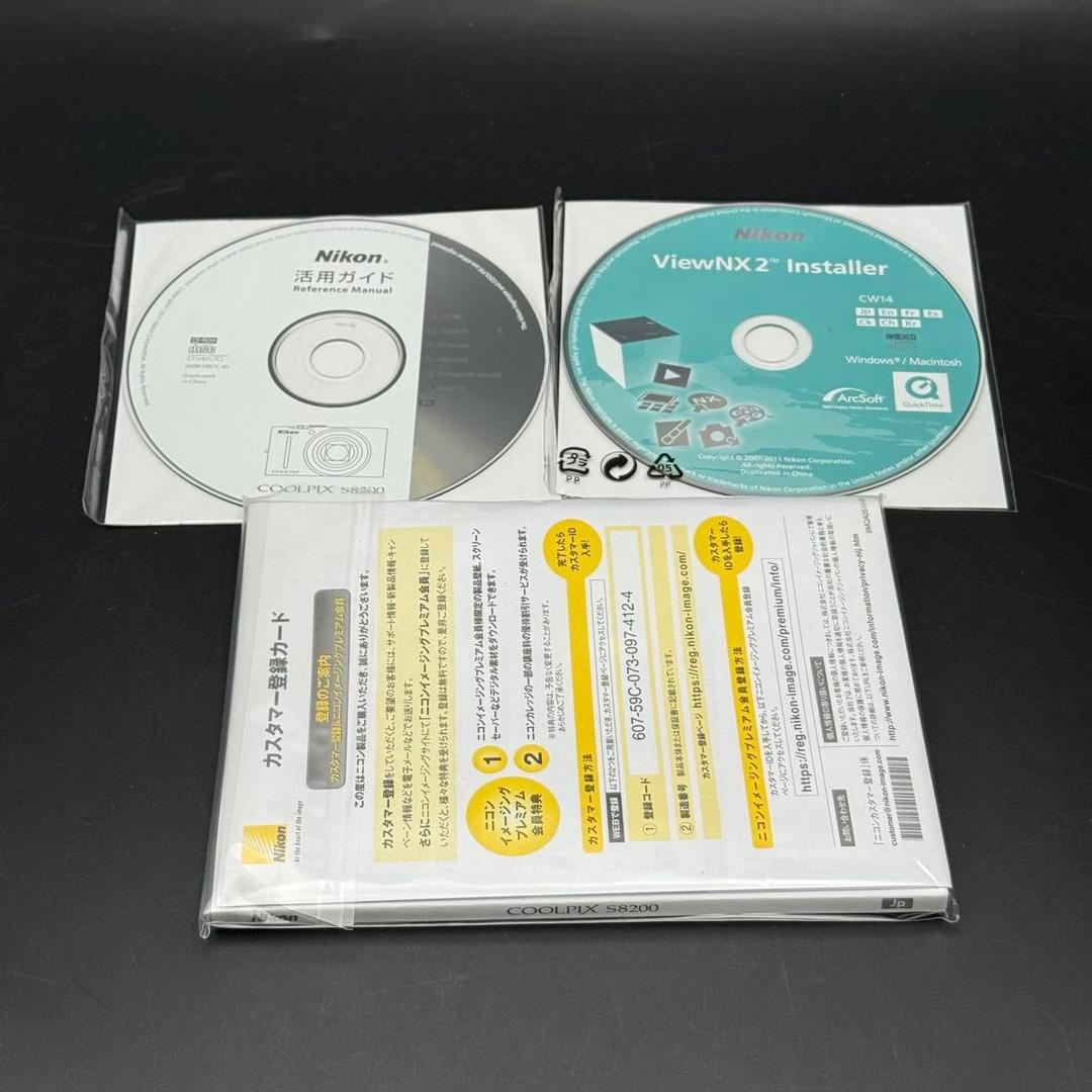 【やや訳あり品】Nikon COOLPIX S8200 ノーブルブラック　箱付き