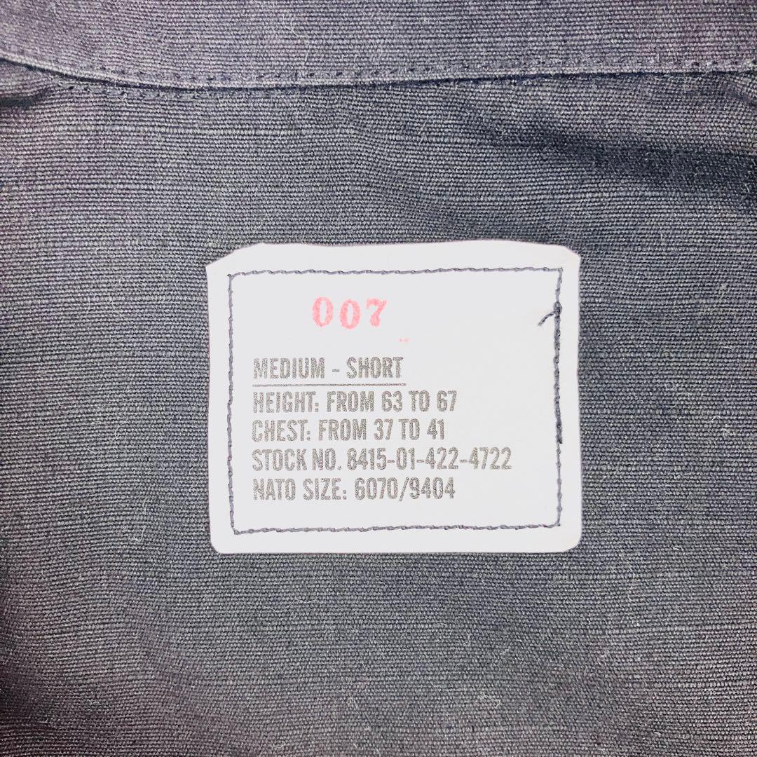 A*9様 【希少・極美品】アメリカ軍 BLACK357 BDUジャケット　M-S