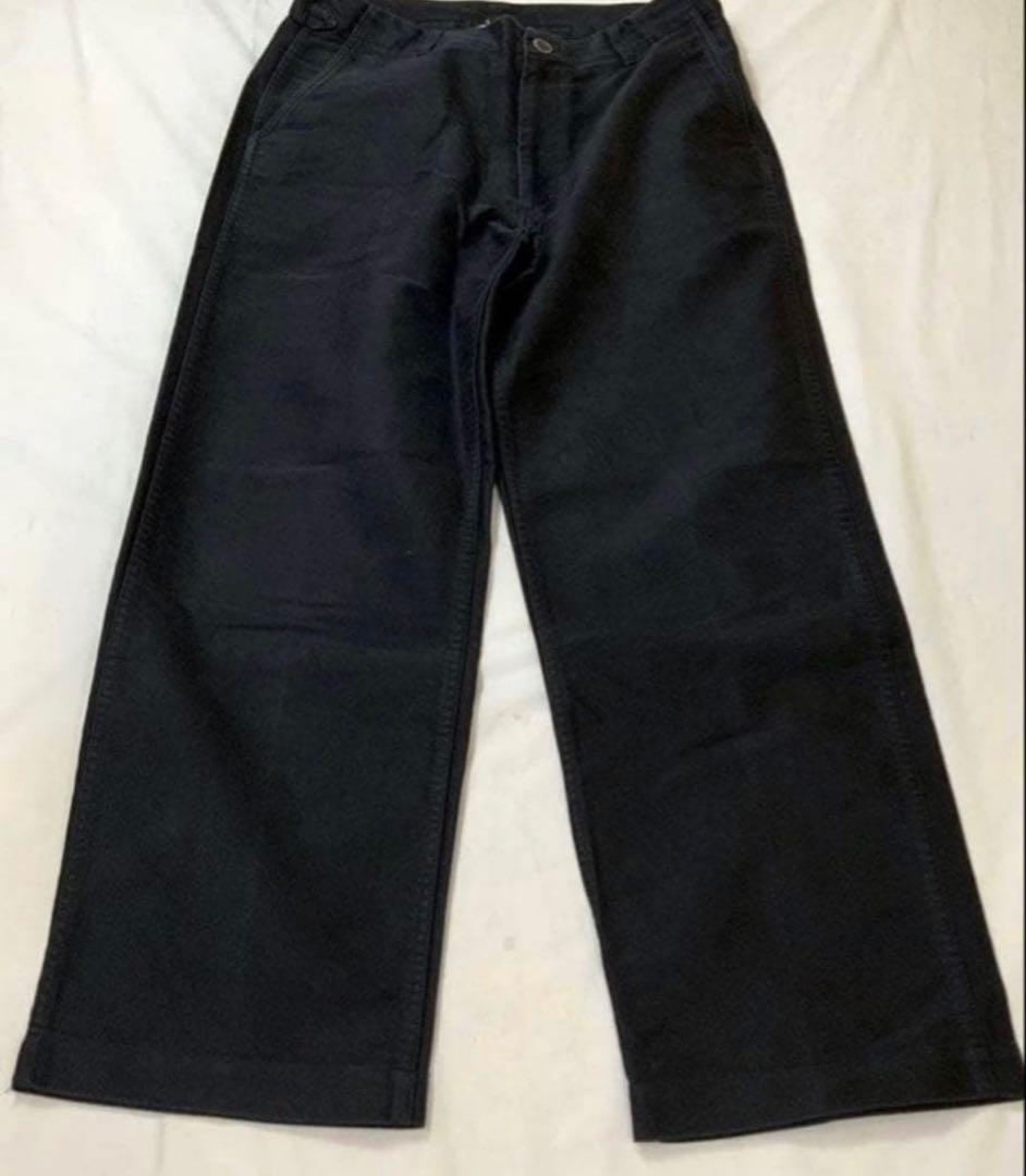 オーラリー　FINX MOLESKN WIDE PANTS 【美品・サイズ4】