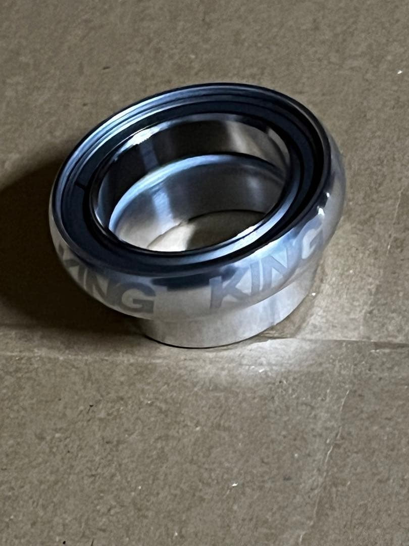 い*ぬ様 加工 クリスキング 2nutヘッドパーツ 1インチ oldmtbリヴェ