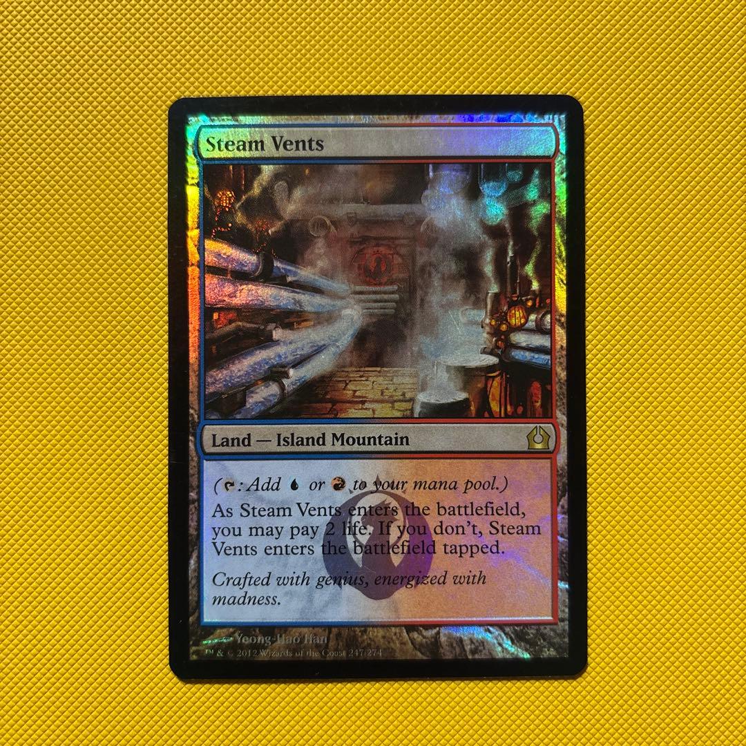 【FOIL】RTR英語English蒸気孔/GTC日本語　湿った墓JPN MTG