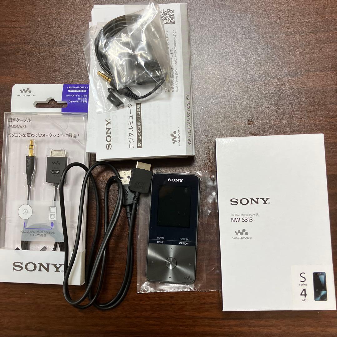 【ほぼ未使用品】Sony NW-S313 デジタルオーディオプレーヤー 4GB