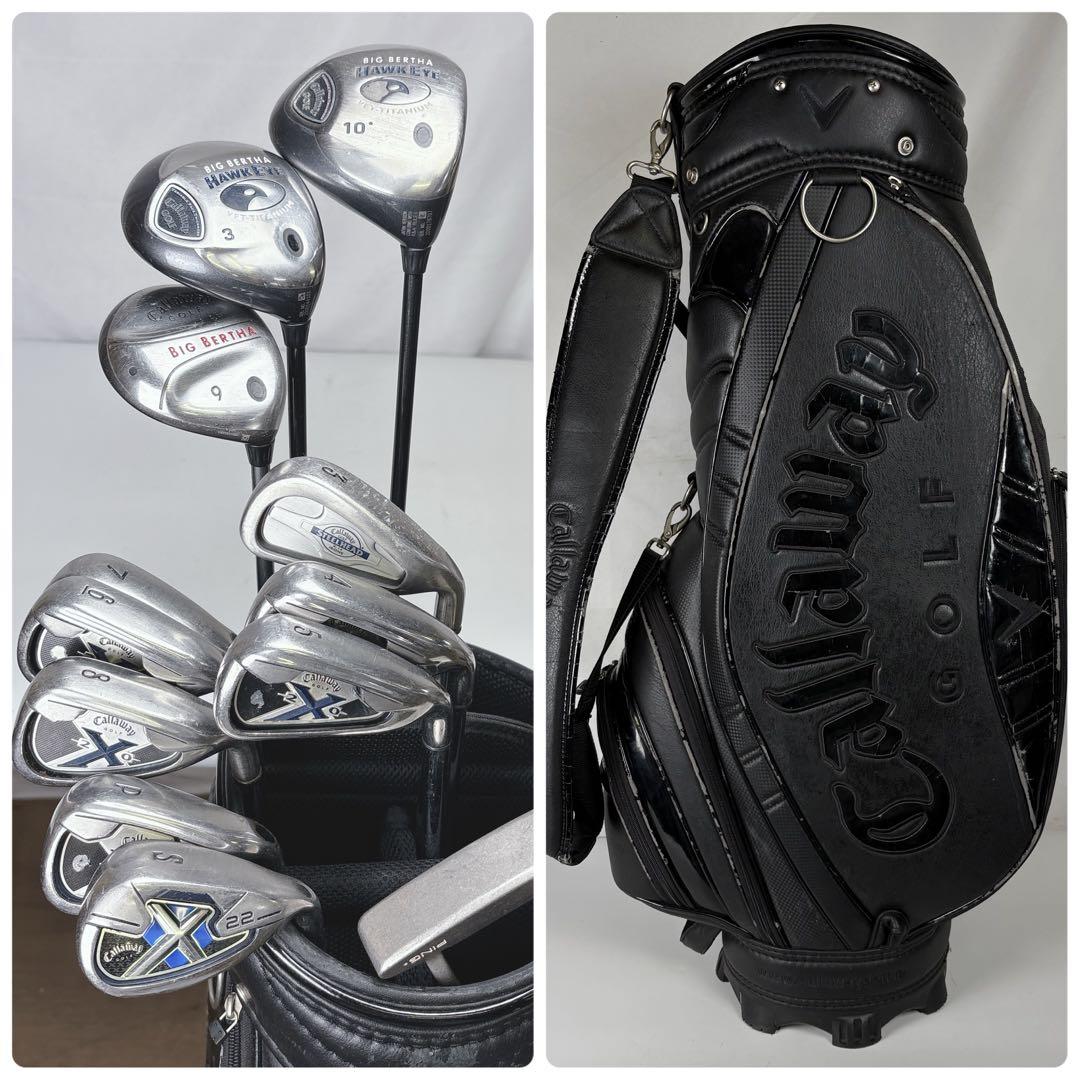 【激安‼️】男性右利き キャロウェイ ゴルフクラブセット キャディバッグ付