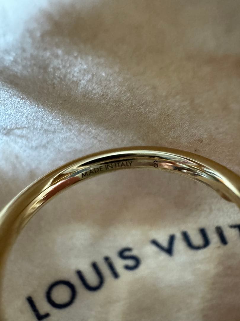 LOUIS VUITTON ブレスレット・リジッド LV エクリプス　S