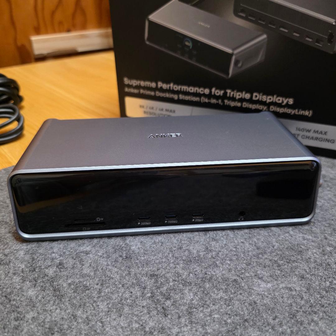 Anker Prime Docking Station 3ディスプレイ対応