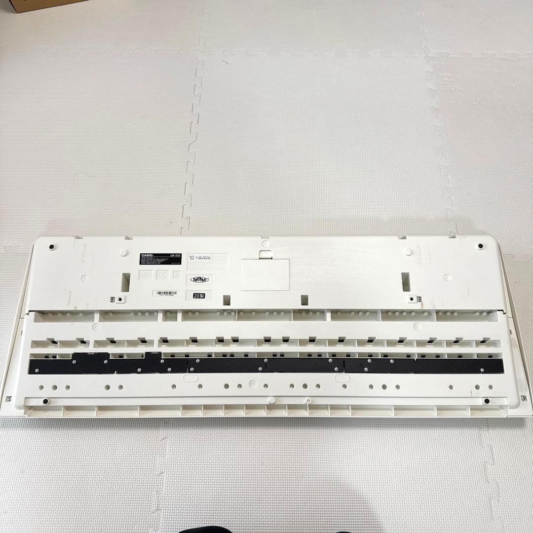 【美品】CASIO LK-512 電子キーボード　2020年製　光る鍵盤