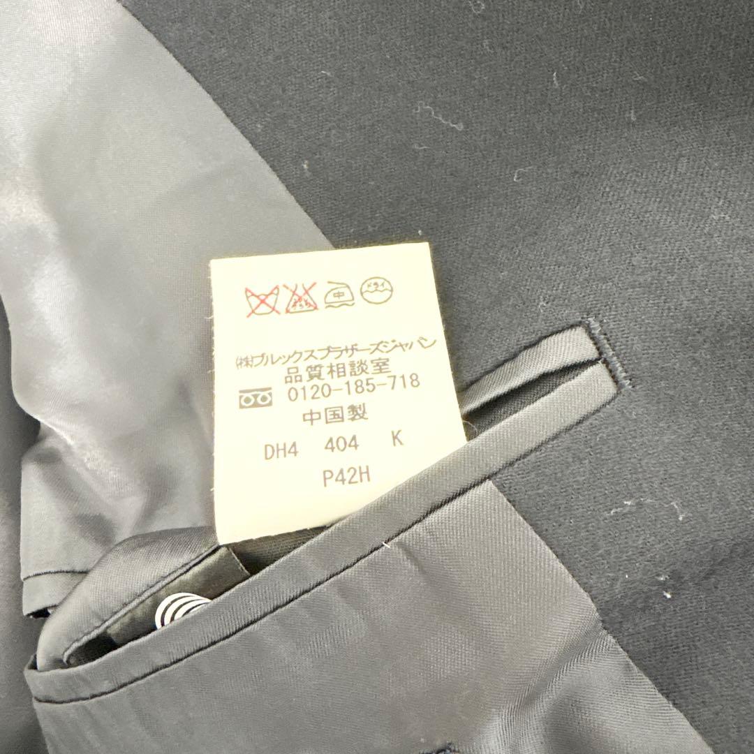 ブルックスブラザーズ 紺ブレ テーラードジャケット 金ボタン ロゴ 37SHT