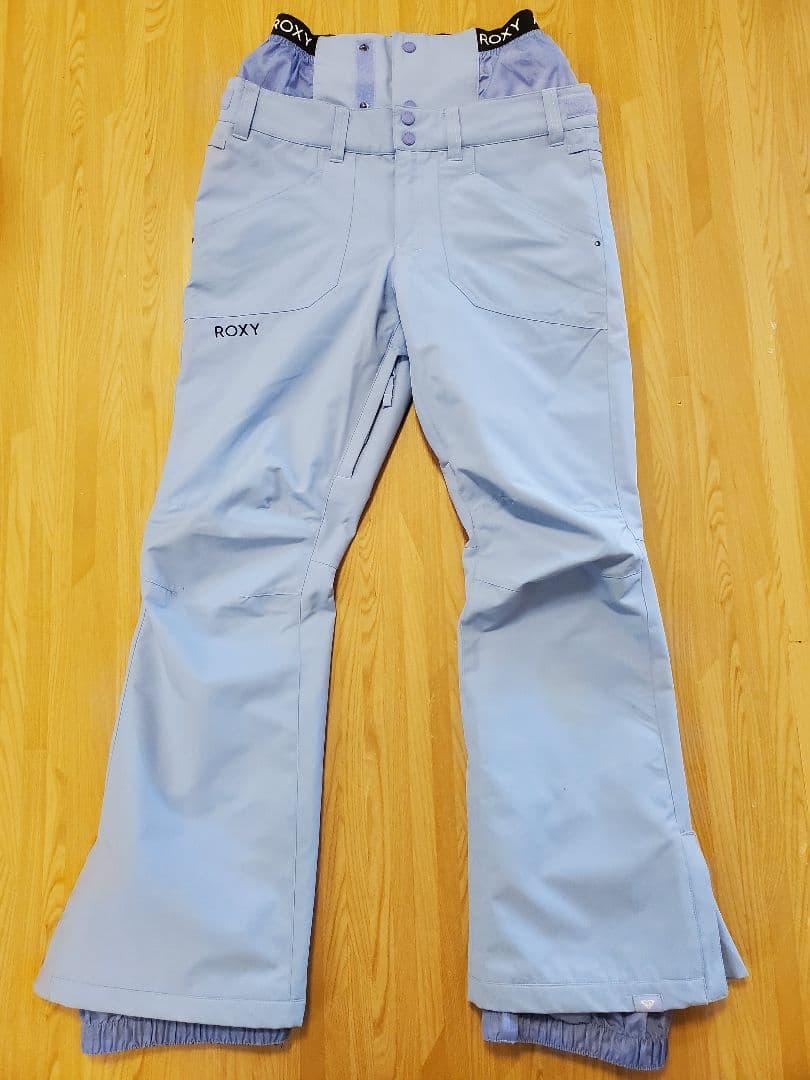 ROXY スノーボードウェア　 レディース　上下セット　ブラック/パープル