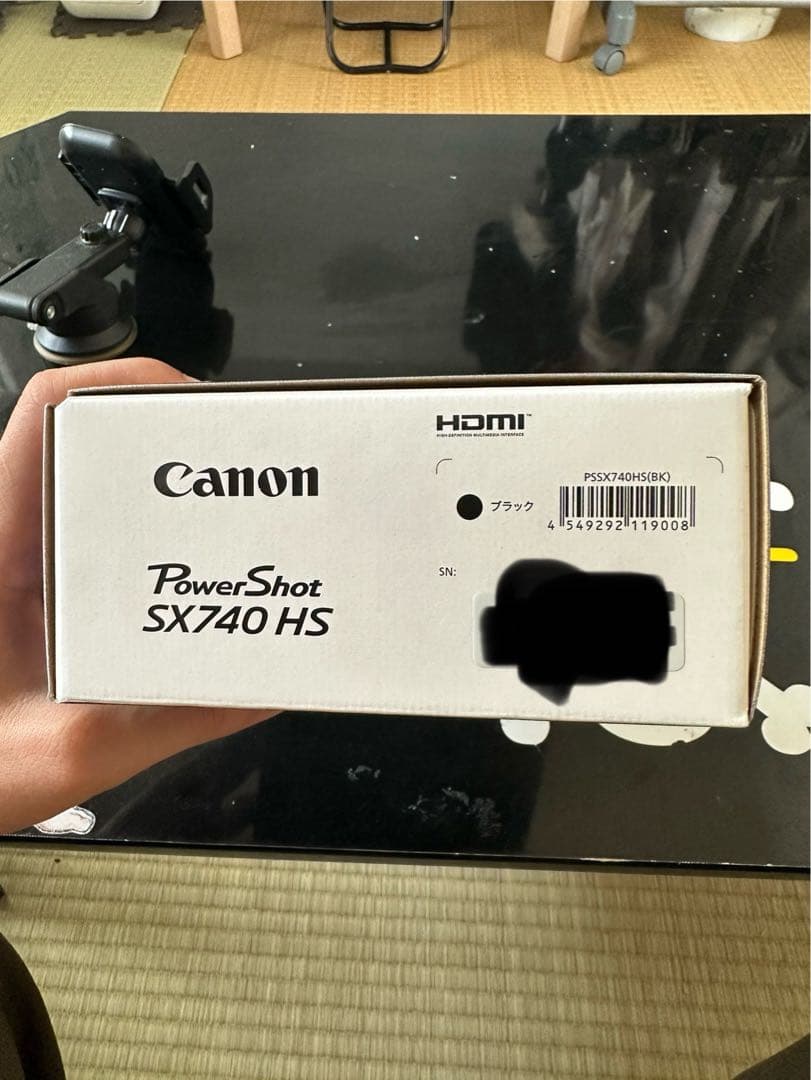 【新品未開封品】キヤノン POWERSHOT SX740 HS ブラック