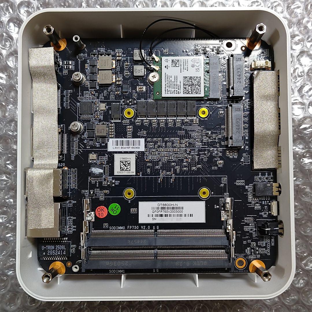 ホワイトミニPC☆Ryzen 5 6600H 16GB 512GB Win11