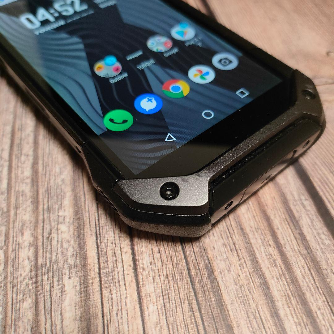 AU TORQUE 5G KYG01 SIMフリー ブラック