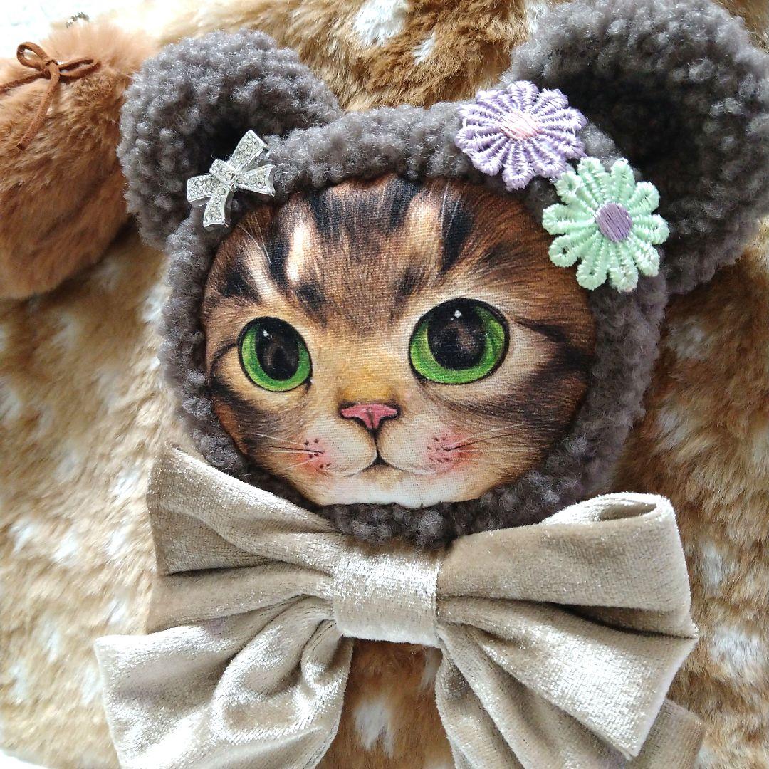 S*W様 コヤンイサムチョン☆横長トートバッグ　　バンビ柄ファー　サンダー　くま