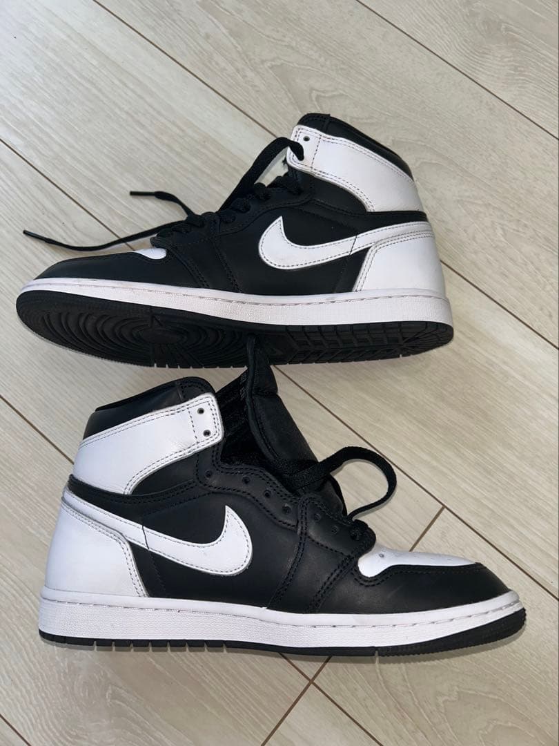 シューズ(男性用) NikeAirJordan1 RetroHighOG Black/White