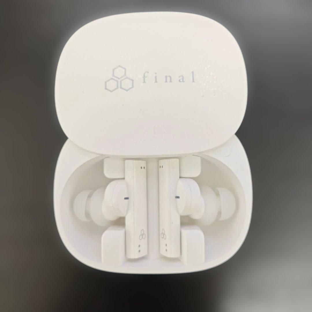 final ZE8000 ワイヤレスイヤホン FI-ZE8DPLTW 美品