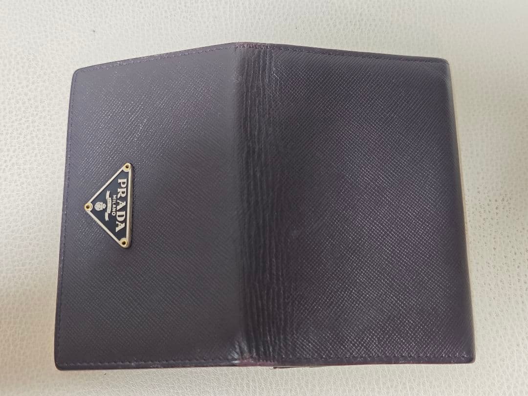 PRADA サフィアーノレザー 名刺入れ 黒