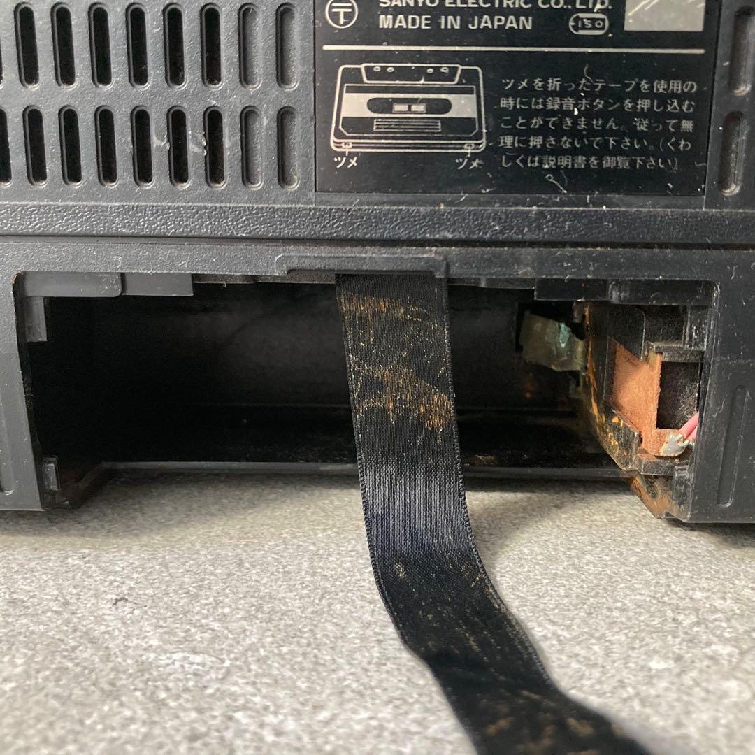 SANYO ラジカセ MR4000 ジャンク 2セット 昭和レトロ