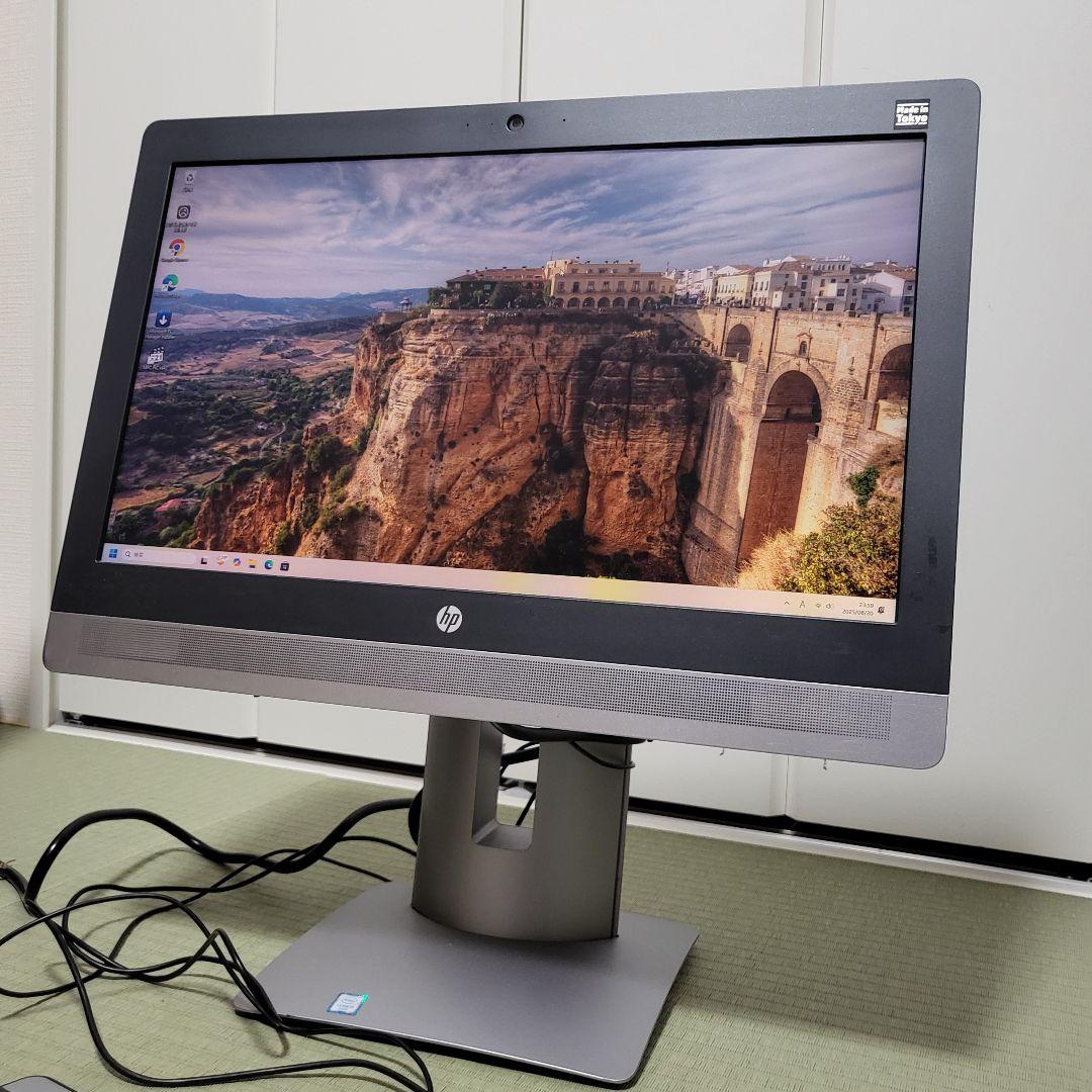 HP一体型PC Windows11Pro+Office認証済み SSD新品