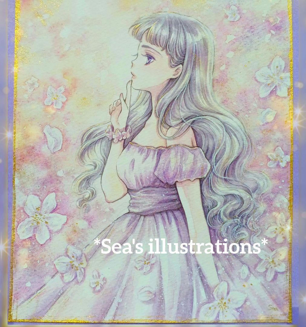 ◇チェリーブロッサム◇手描きイラスト