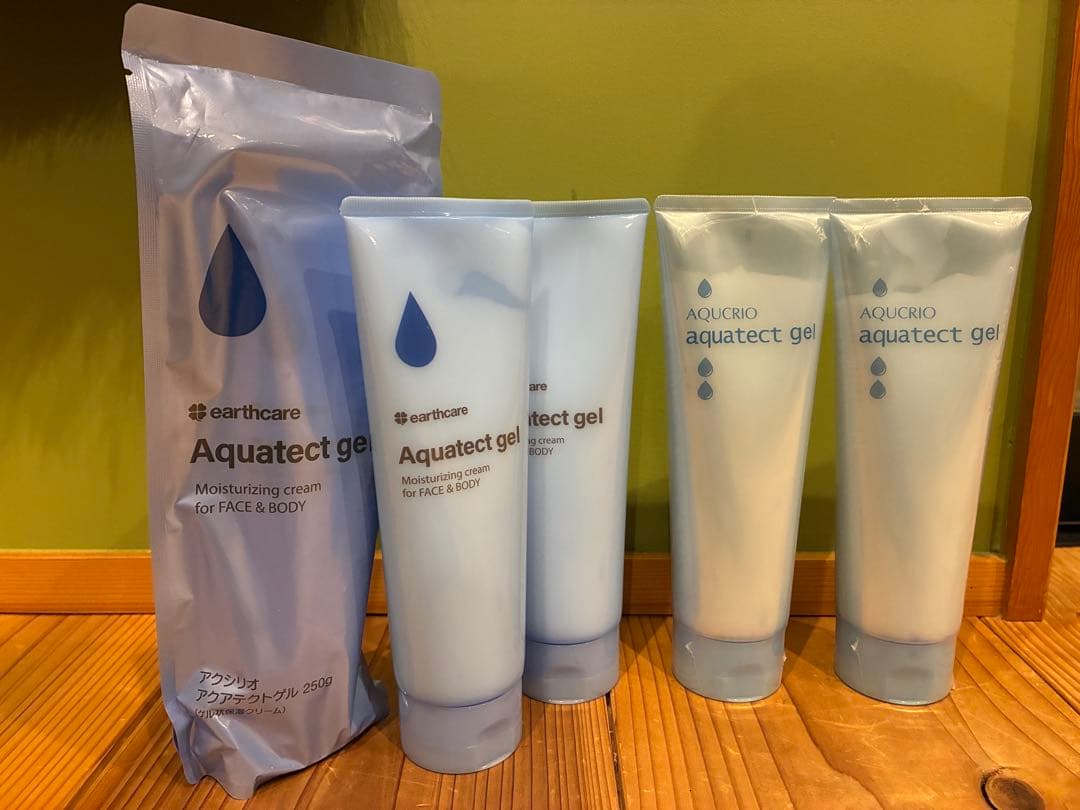 earthcare Aquatect gel 5本セット