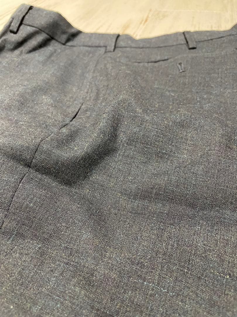 ANATOMICA トリムフィットパンツ ウール100% 35