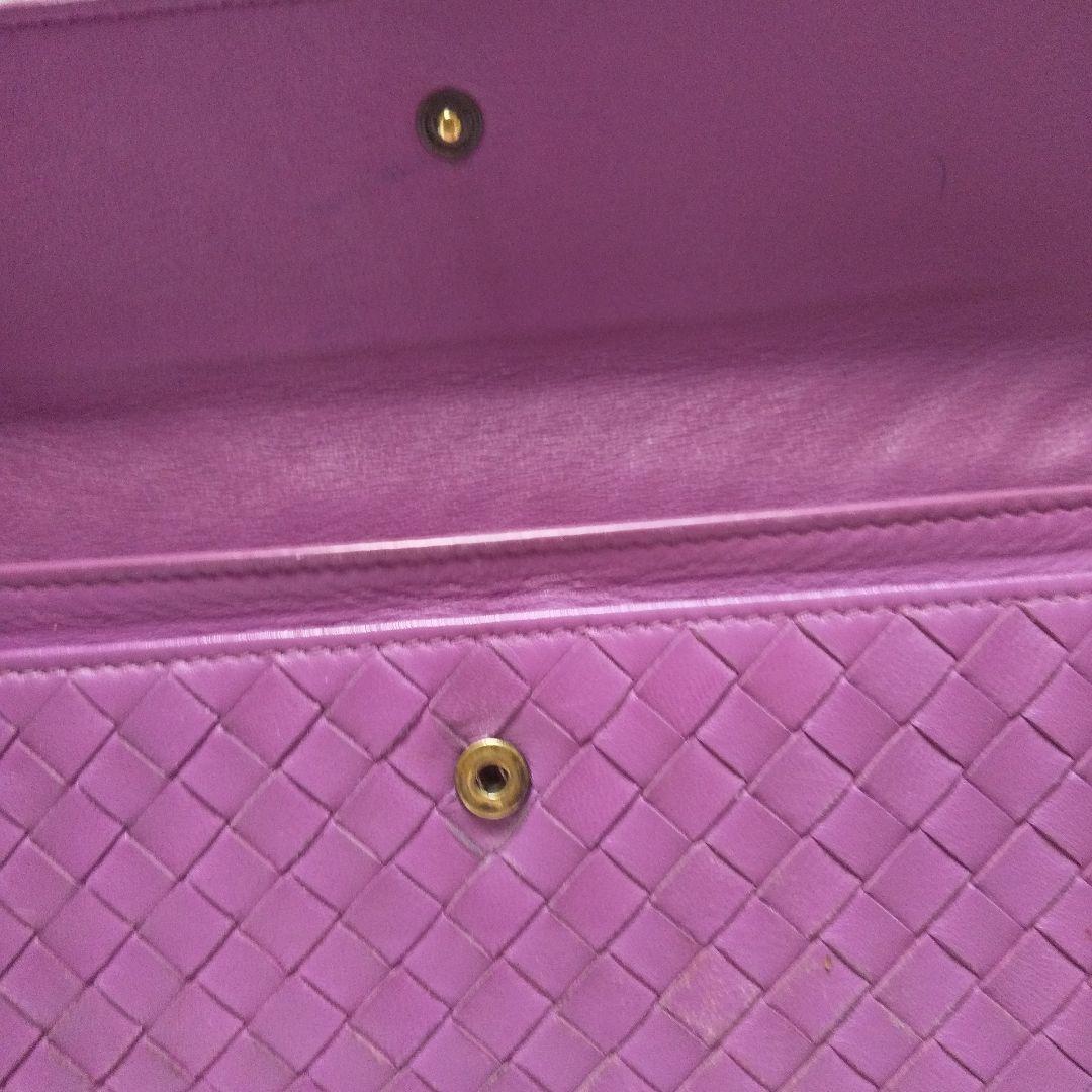 Bottega Veneta 編み込みデザイン 長財布