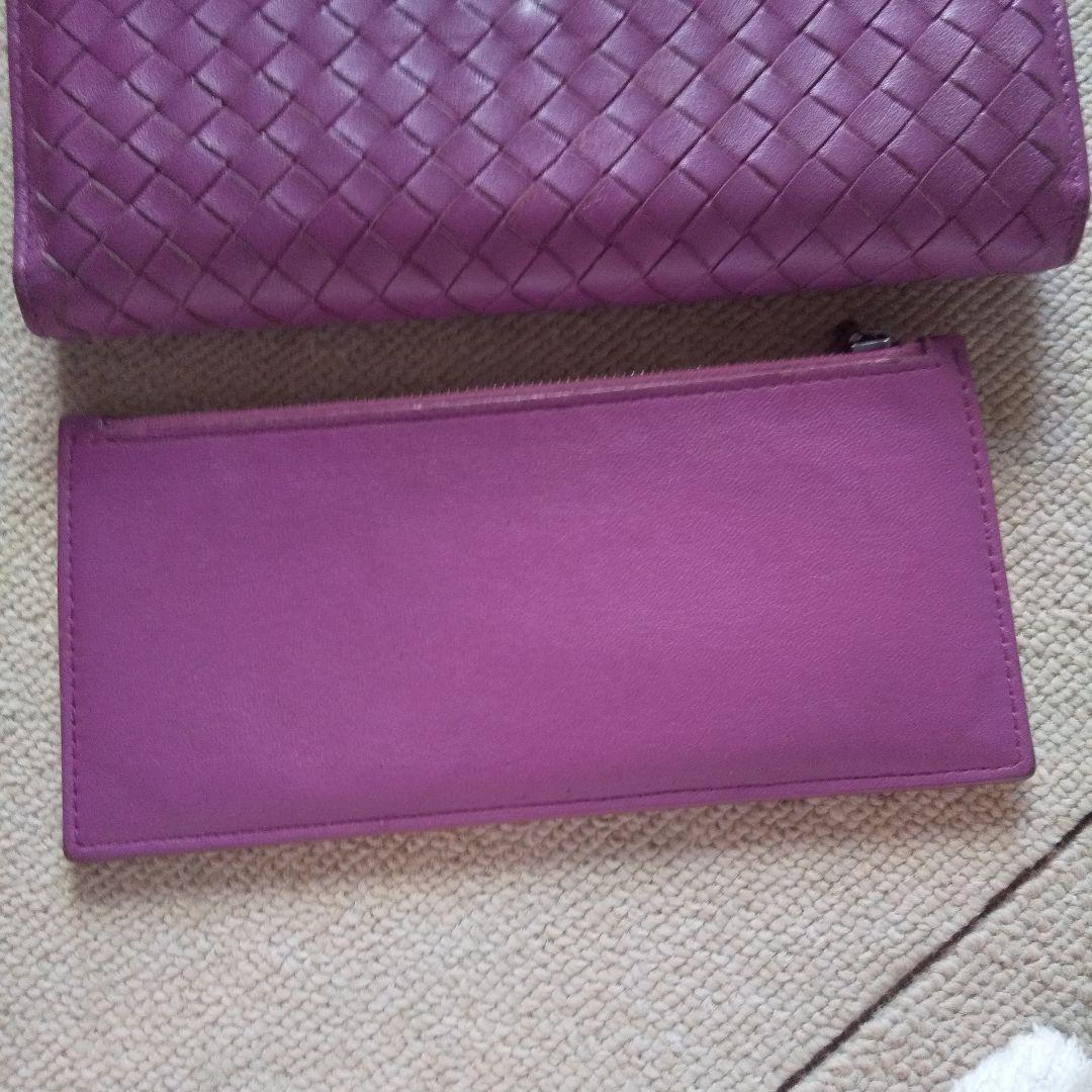 Bottega Veneta 編み込みデザイン 長財布