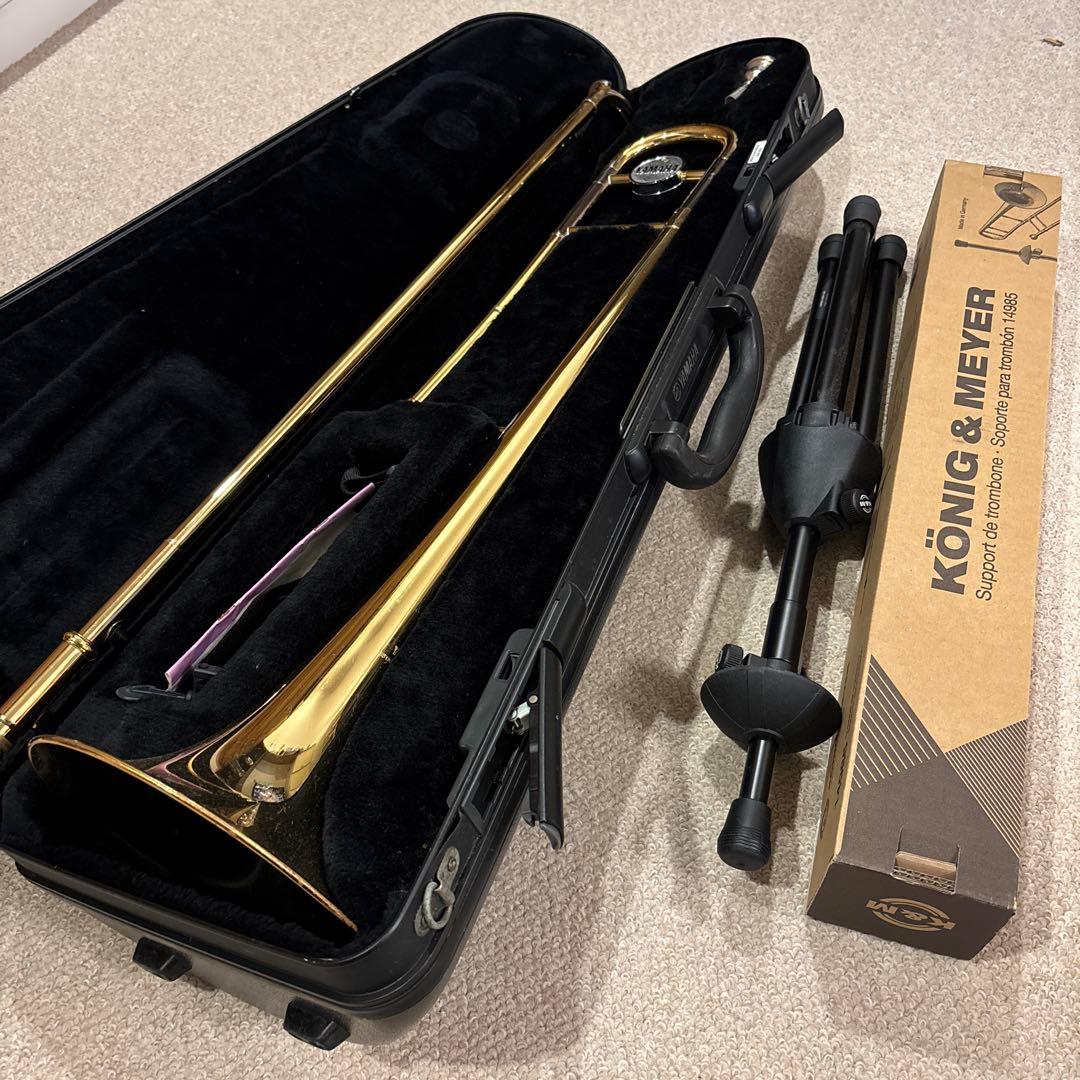YAMAHA トロンボーン　YSR-354 スタンド同梱！