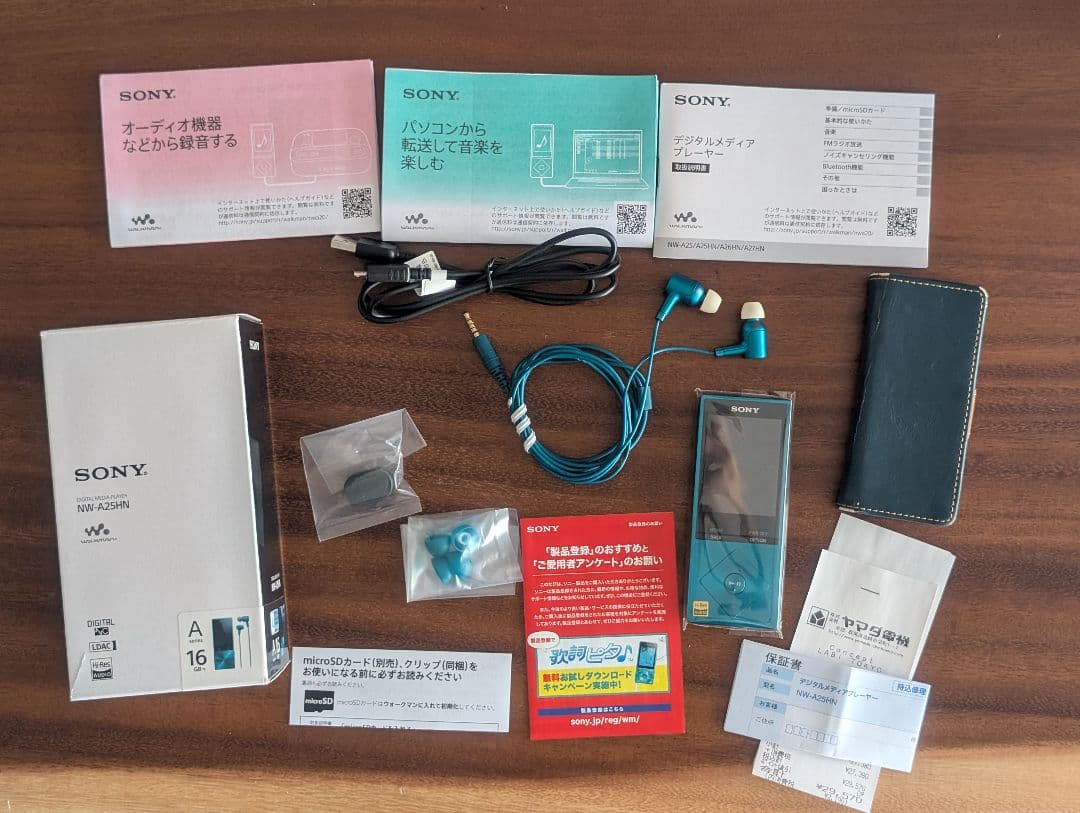 【美品】SONY NW-A25HN デジタルオーディオプレーヤー