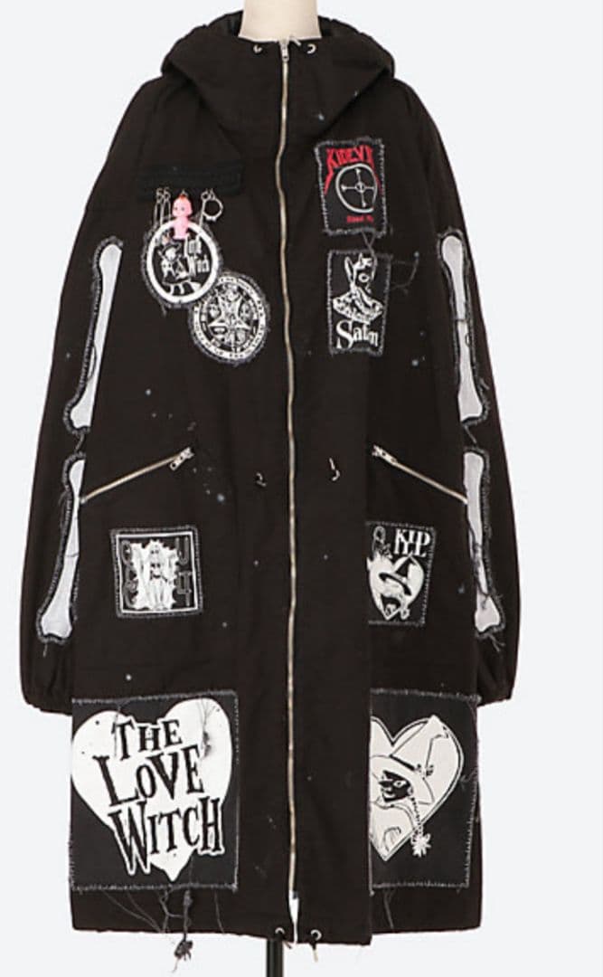 kidill モッズコートMOHAWK PATCH MODS COAT