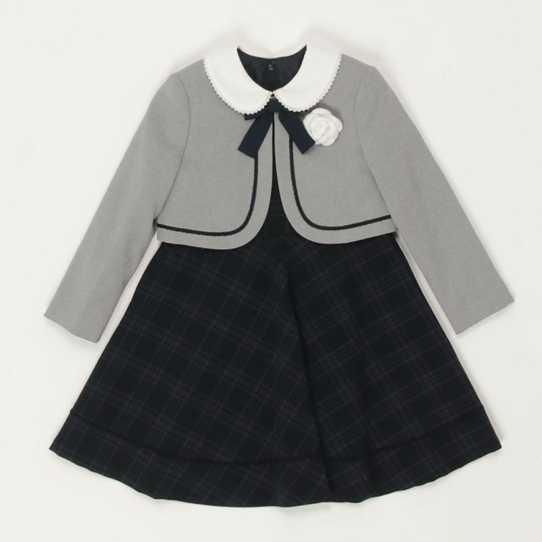 Waltz by BEAMS 4点セット　ジャケット　襟付ワンピース　コサージュ