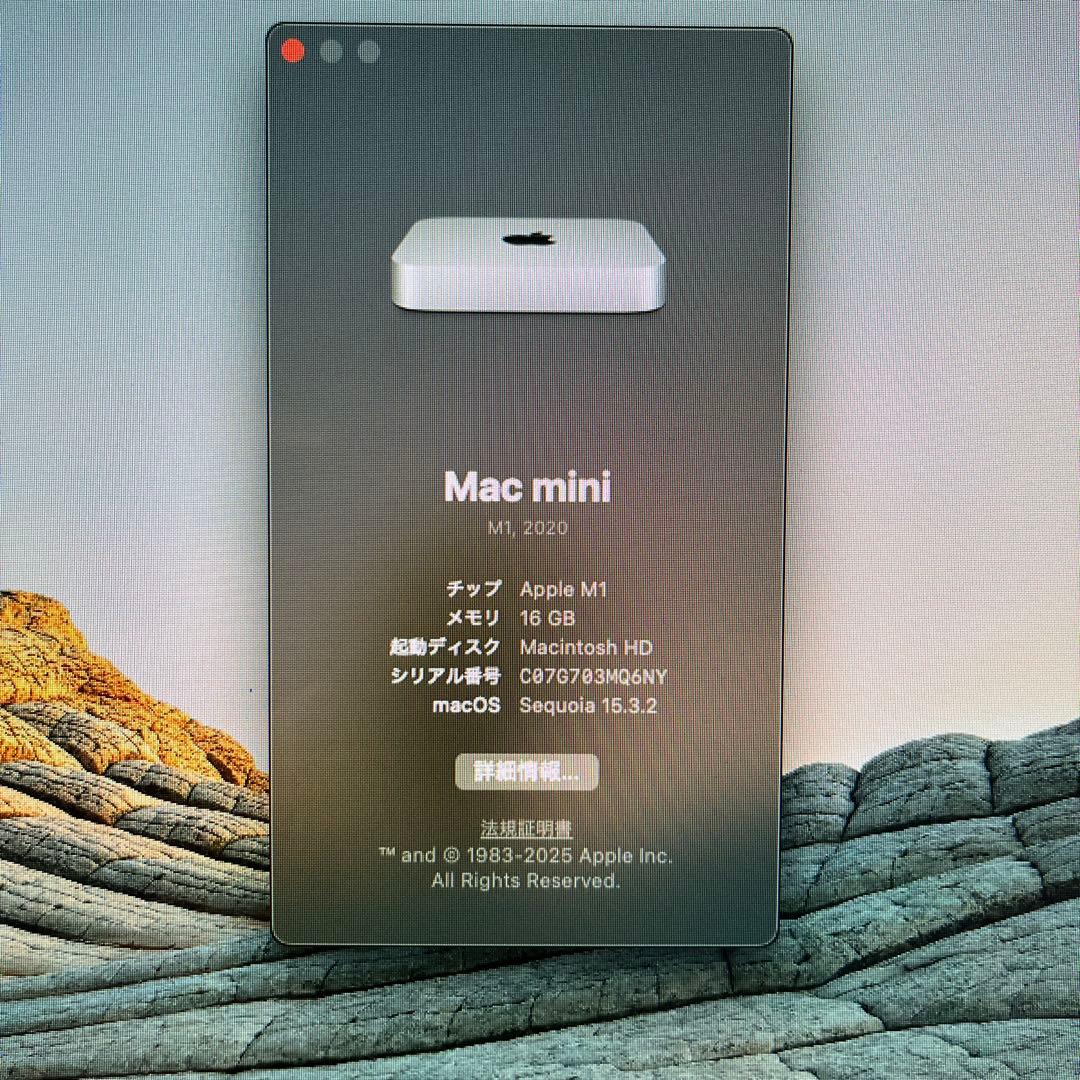 専用品　　　M1 Mac mini 16GB