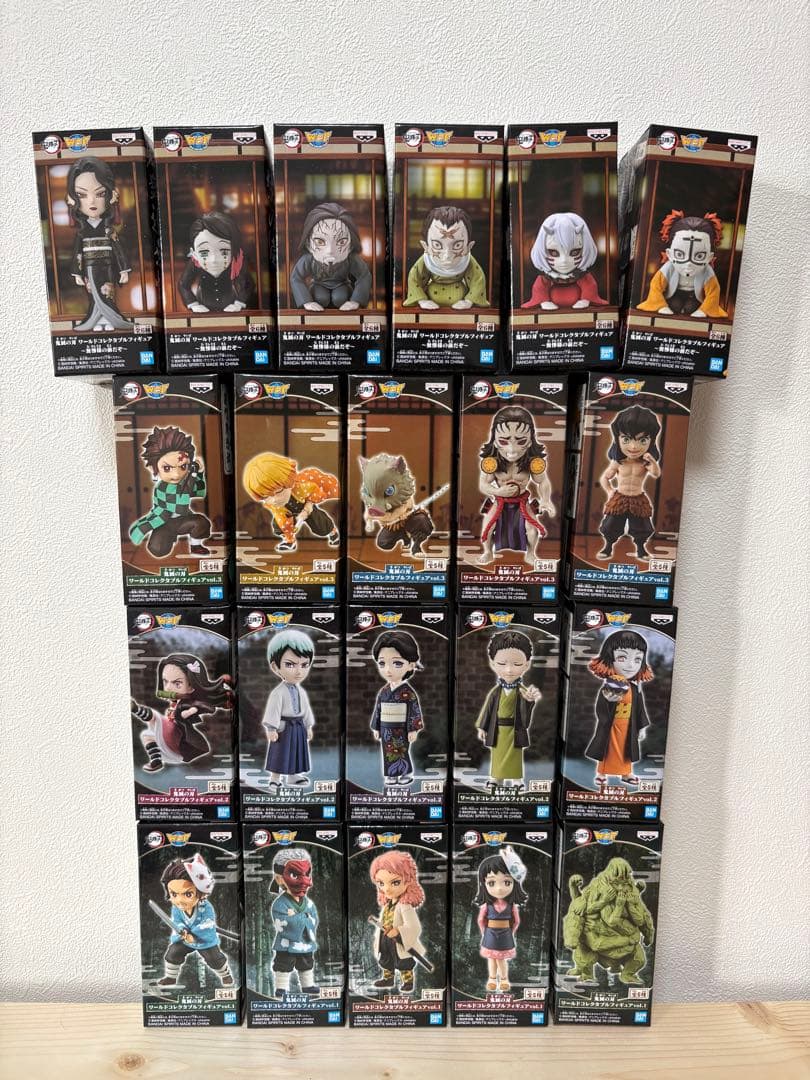 鬼滅の刃 ワールドコレクタブルフィギュア　21点セット