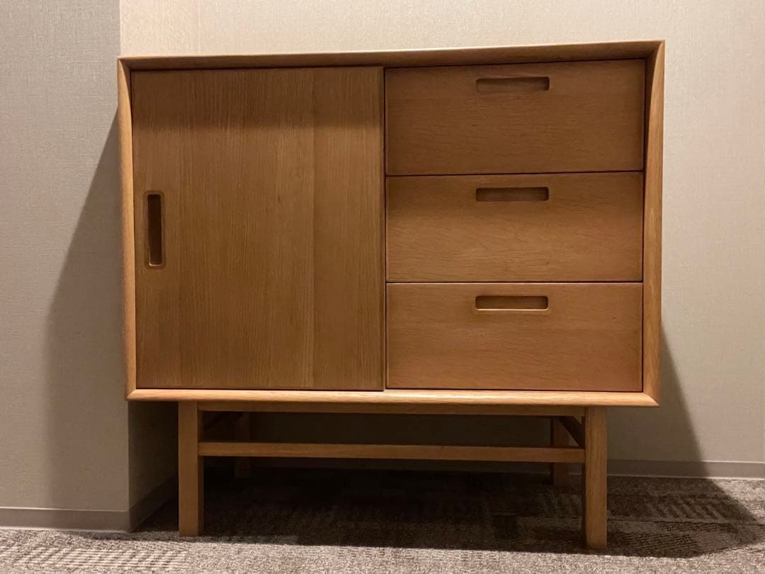 FILL SIDEBOARD 90 木製キャビネット　大塚家具