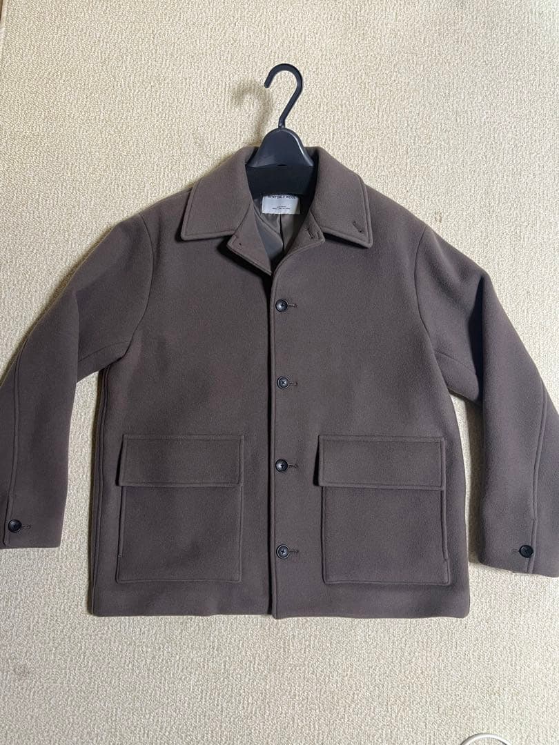 SENTDALE WOOL カバーオール グリーンレーベルリラクシング モカ S