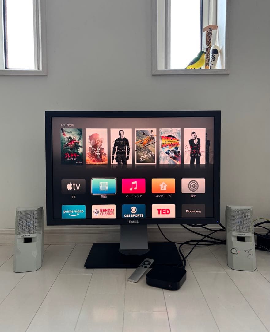 【名機お得セット】DELLモニター/BOSEスピーカー/Apple TV第3世代
