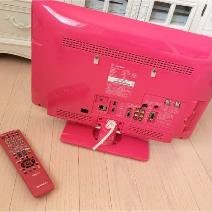 AQUOS ピンク テレビ 19インチ ୨୧⑅*
