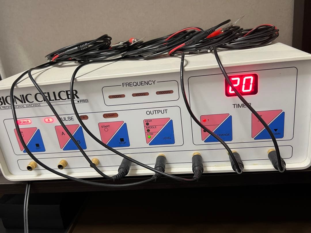 バイオニックセルサーと布マスク1枚、手作り布マスク(背中、デコルテ、腕、足)