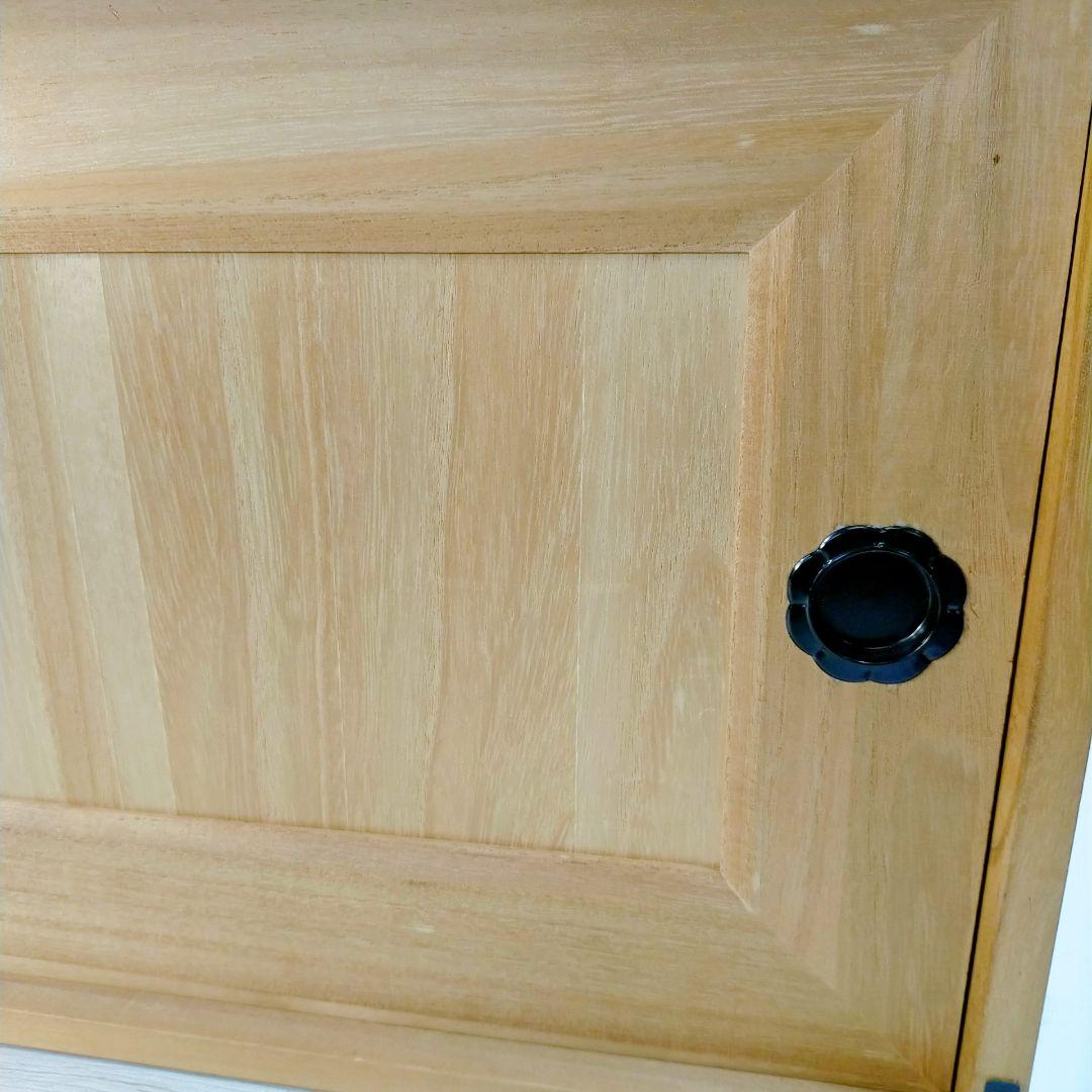 ヴィンテージ 桐箪笥 天然木 整理箪笥 引き戸収納 木製 和タンス チェスト①