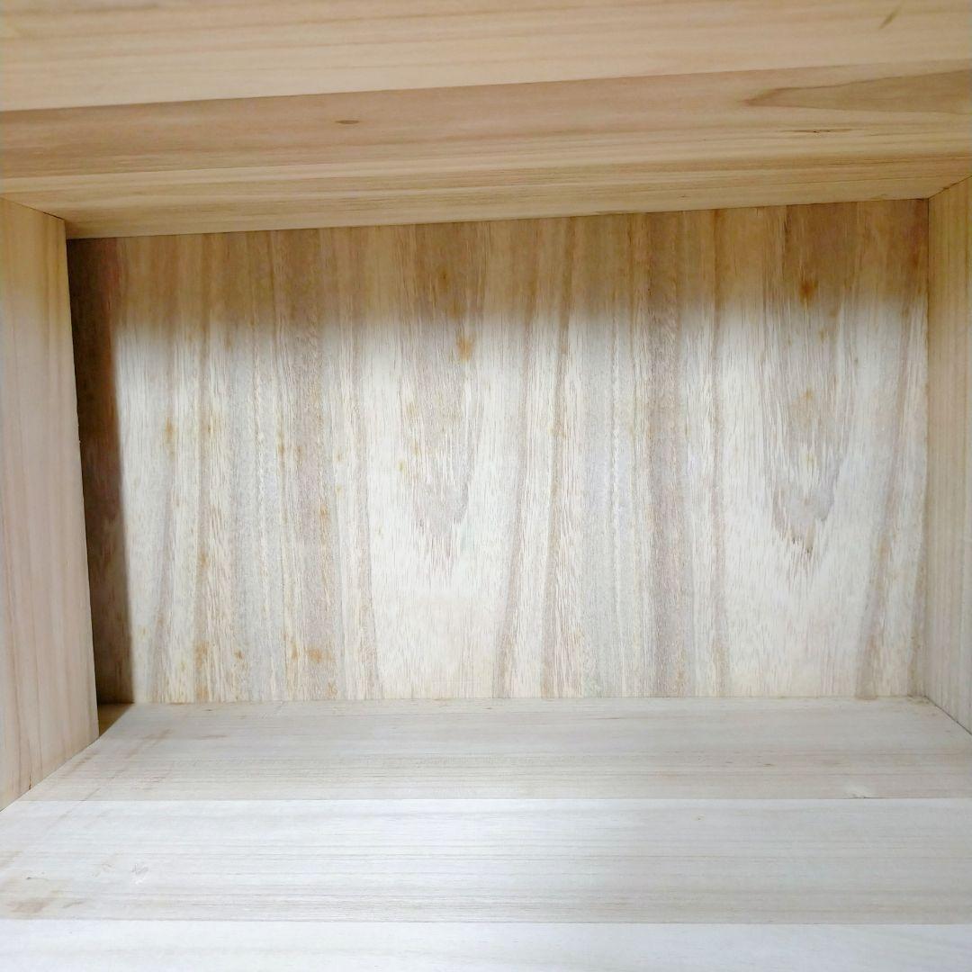 ヴィンテージ 桐箪笥 天然木 整理箪笥 引き戸収納 木製 和タンス チェスト①