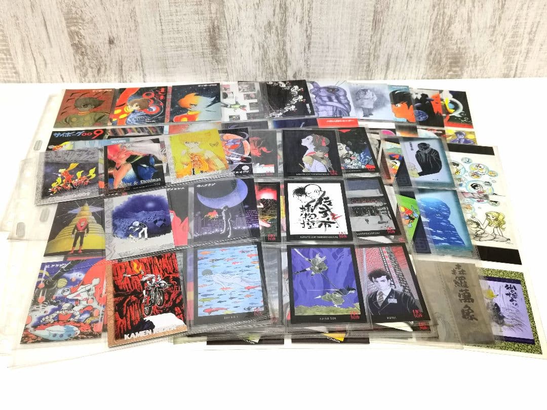 石ノ森章太郎 萬画 コレクションカード 149枚 まとめ売り エポック トレカ