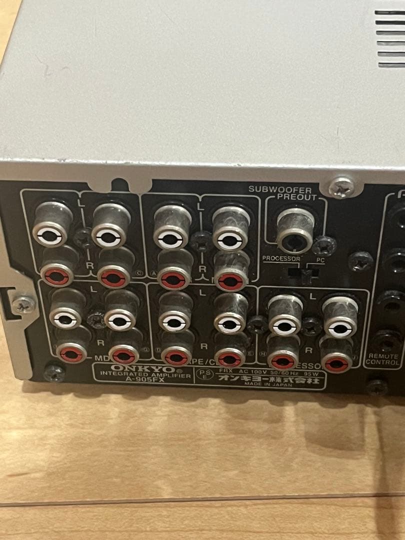 A-905FX ONKYO オンキョー プリメインアンプ メンテナンス済み