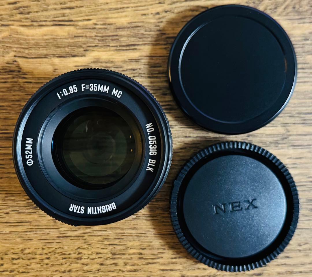 【未使用】Brightin Star 35mm F0.95 NEX