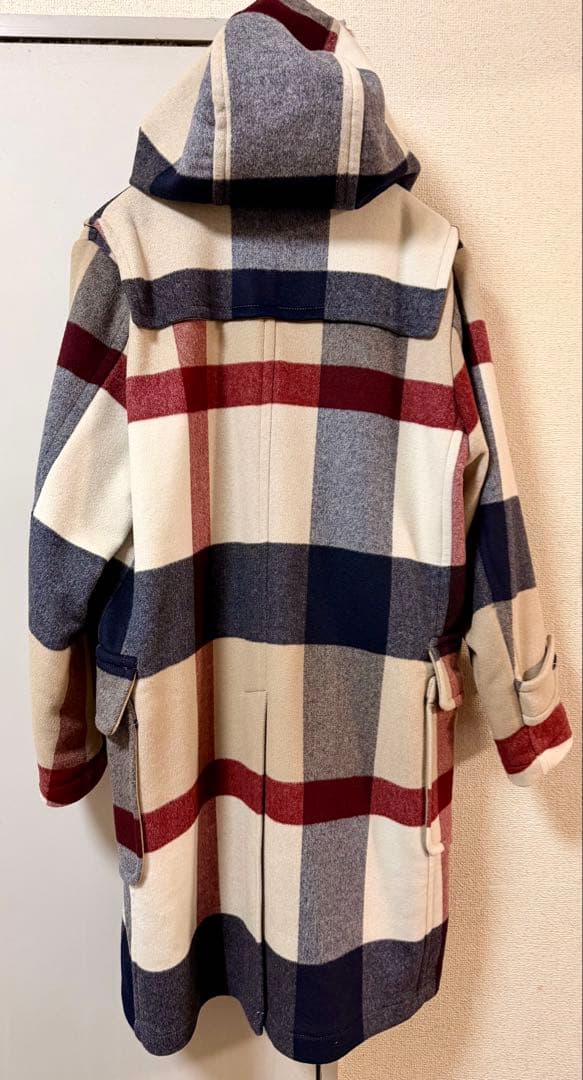 ブラックレーベル　ダッフルコート　メンズ　チェック