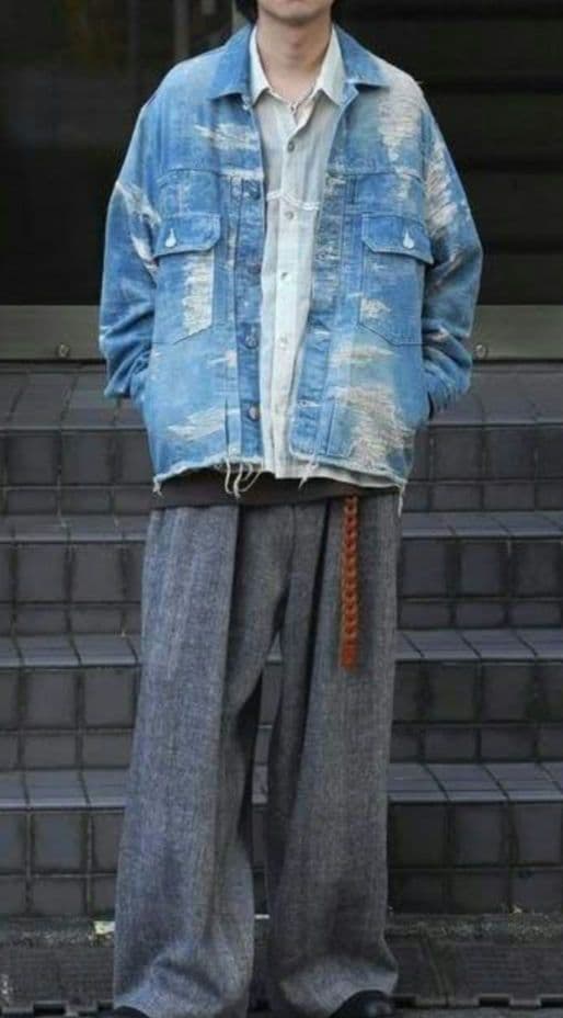 taakk デニムジャケット サイズ3 ライトブルー