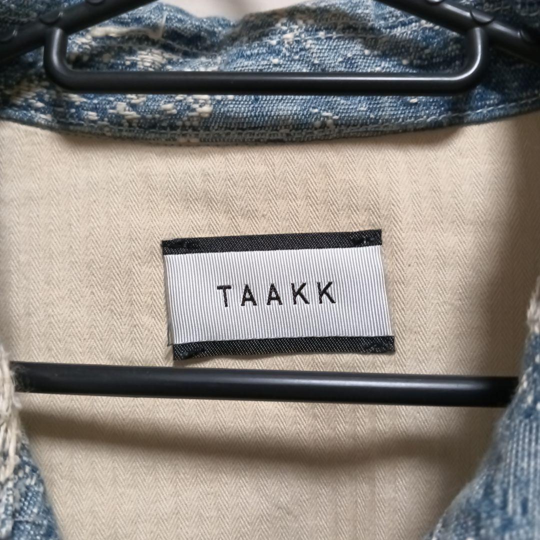 taakk デニムジャケット サイズ3 ライトブルー
