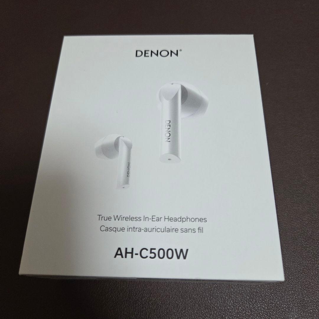 【新品同様】DENON AH-C500W ホワイト